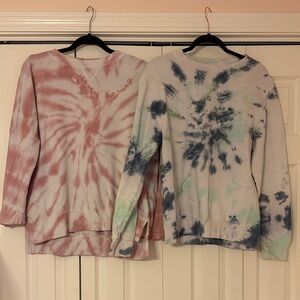 Tie-Dye Sweatshirts Set